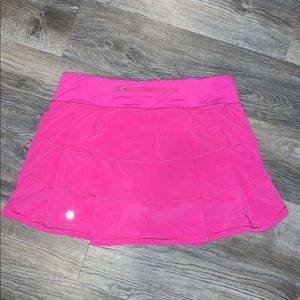 Lululemon Pace Rival Skirt Tall * Sonic Pink